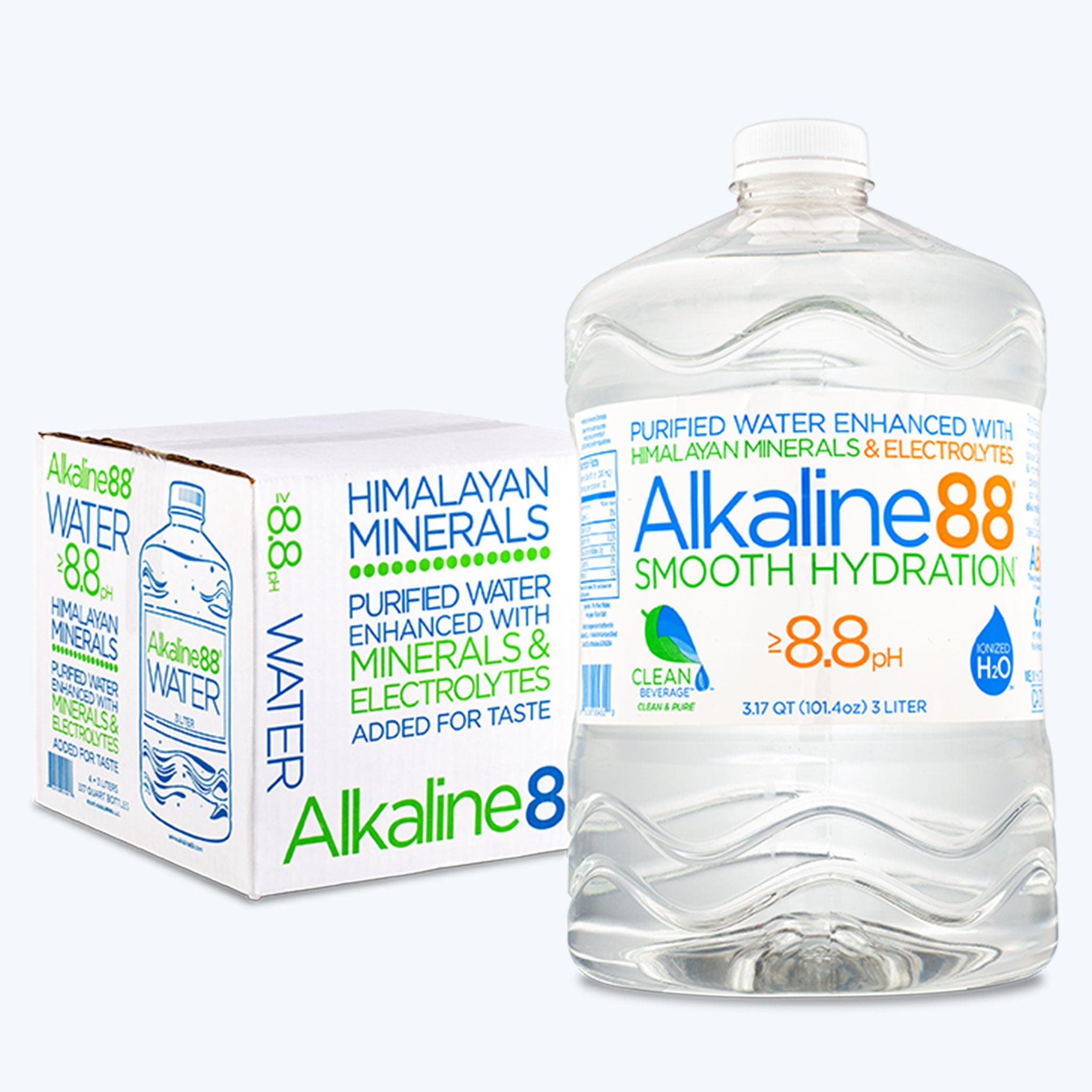 Alkaline88® Water - 3 Liter (4 Pack) - Alkaline88