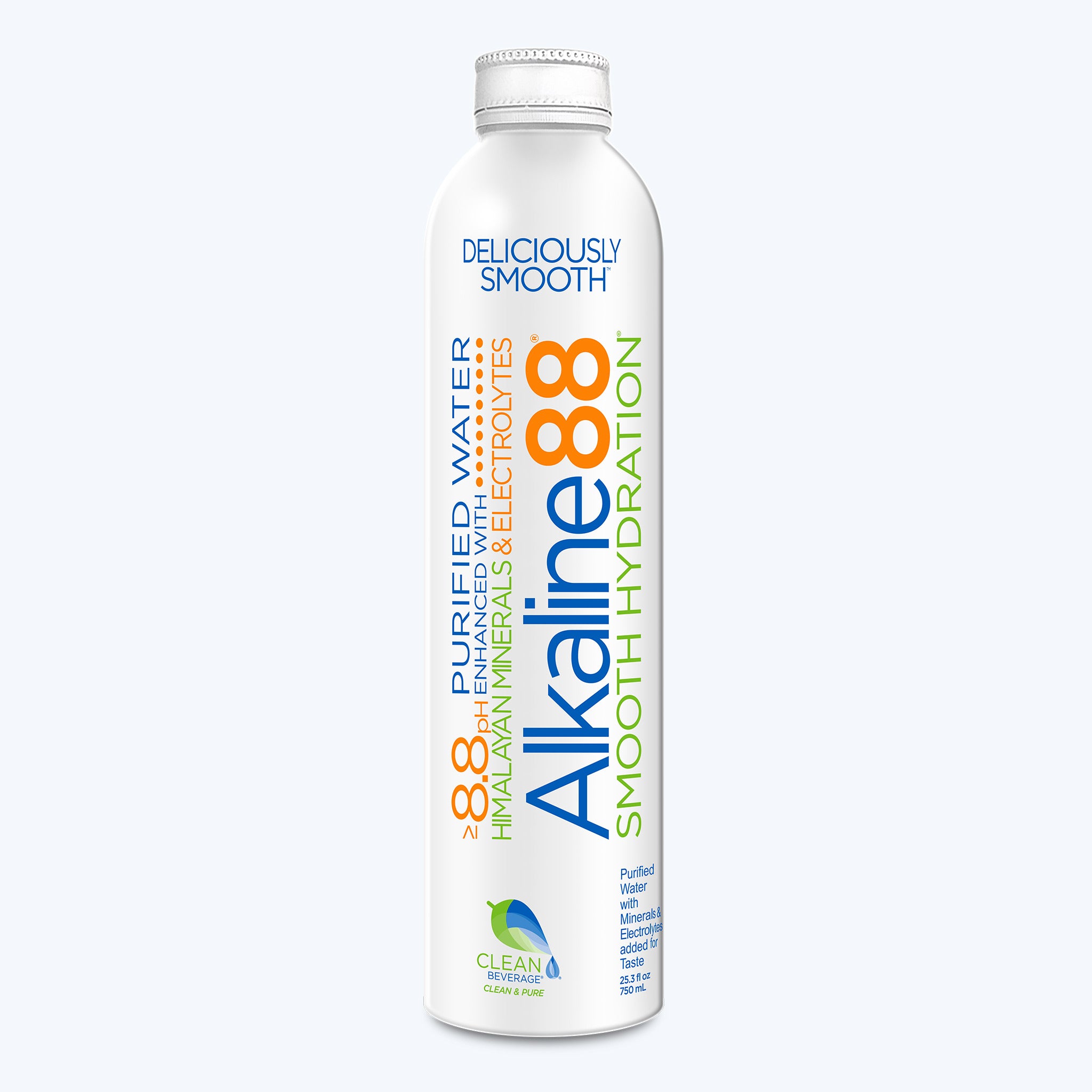 Alkaline88® Eco-Friendly Aluminum Bottled Water - 750 mL (12 pack) - Alkaline88