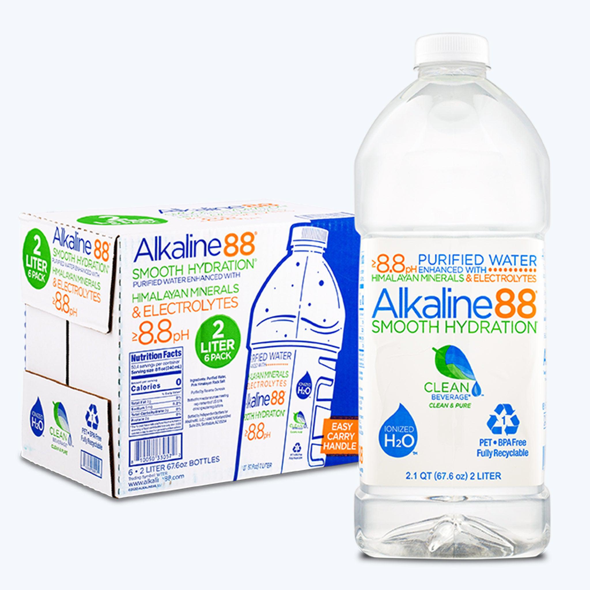 Alkaline88® Water - 2 Liter (6 Pack) - Alkaline88